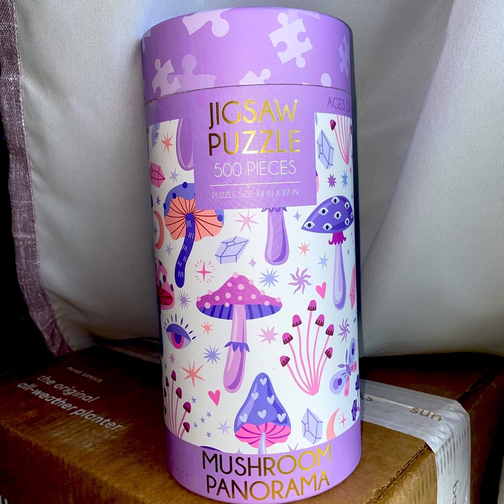 500 Piece Mushroom Puzzle